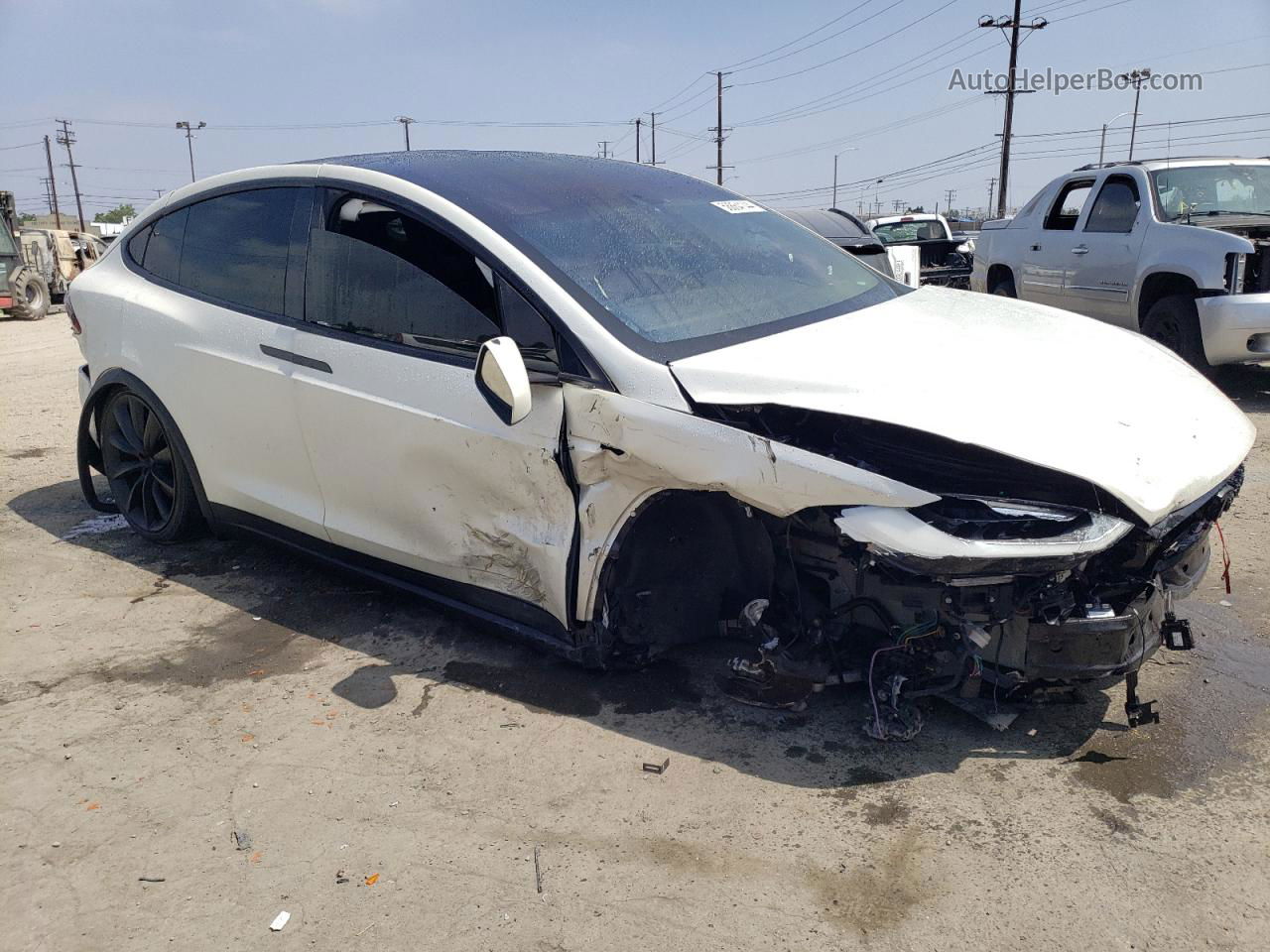 2016 Tesla Model X  Black vin: 5YJXCAE45GF005715