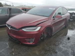 2016 Tesla Model X  Красный vin: 5YJXCAE45GFS00262