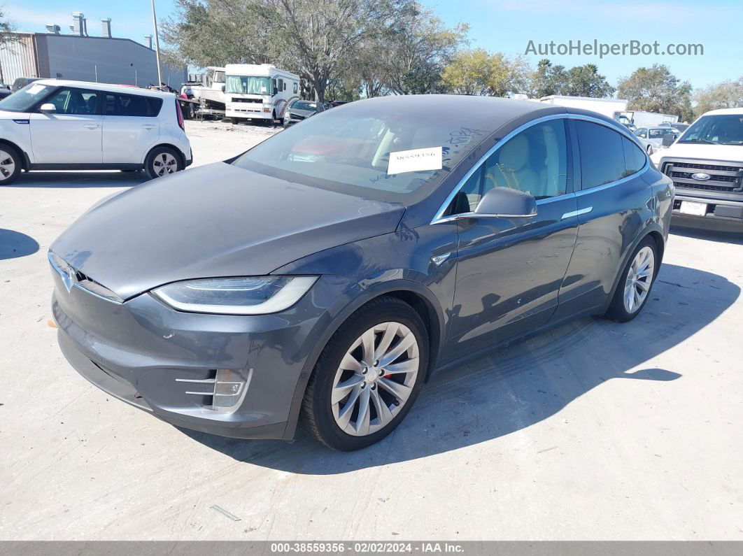 2016 Tesla Model X 60d/p100d/p90d Серый vin: 5YJXCAE45GFS00861