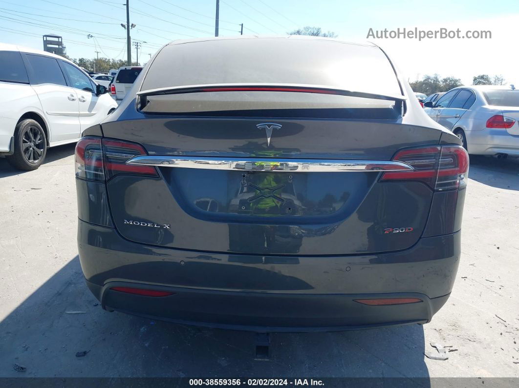 2016 Tesla Model X 60d/p100d/p90d Серый vin: 5YJXCAE45GFS00861