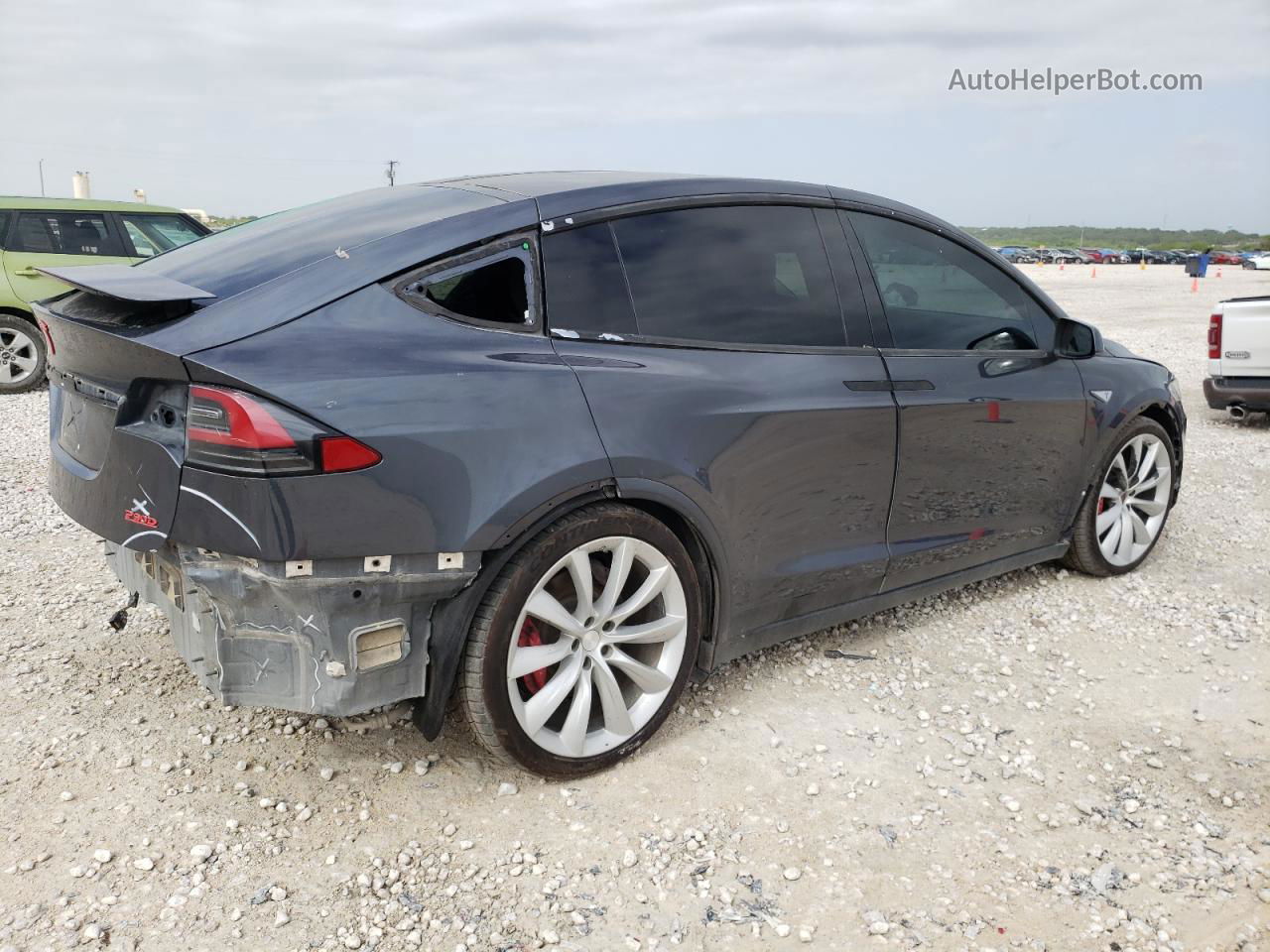 2016 Tesla Model X  Charcoal vin: 5YJXCAE46GFS00318