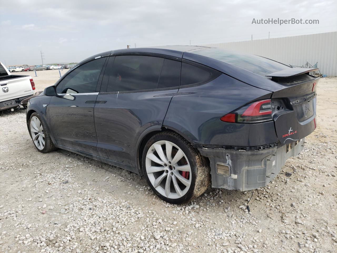 2016 Tesla Model X  Угольный vin: 5YJXCAE46GFS00318