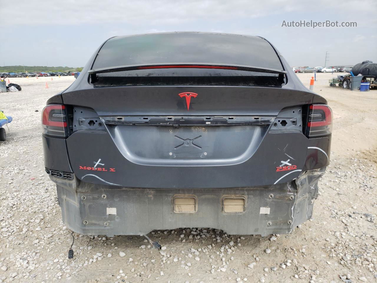 2016 Tesla Model X  Угольный vin: 5YJXCAE46GFS00318