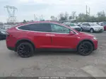 2016 Tesla Model X 60d/p100d/p90d Red vin: 5YJXCAE48GF003876