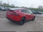 2016 Tesla Model X 60d/p100d/p90d Red vin: 5YJXCAE48GF003876