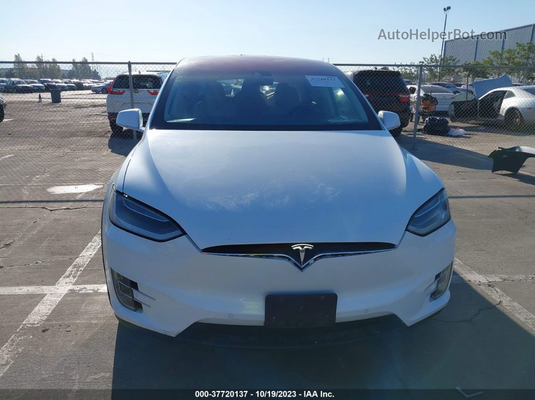 2016 Tesla Model X P90d/60d/p100d White vin: 5YJXCAE49GF000906