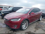2016 Tesla Model X 60d/p100d/p90d Red vin: 5YJXCAE4XGFS00046