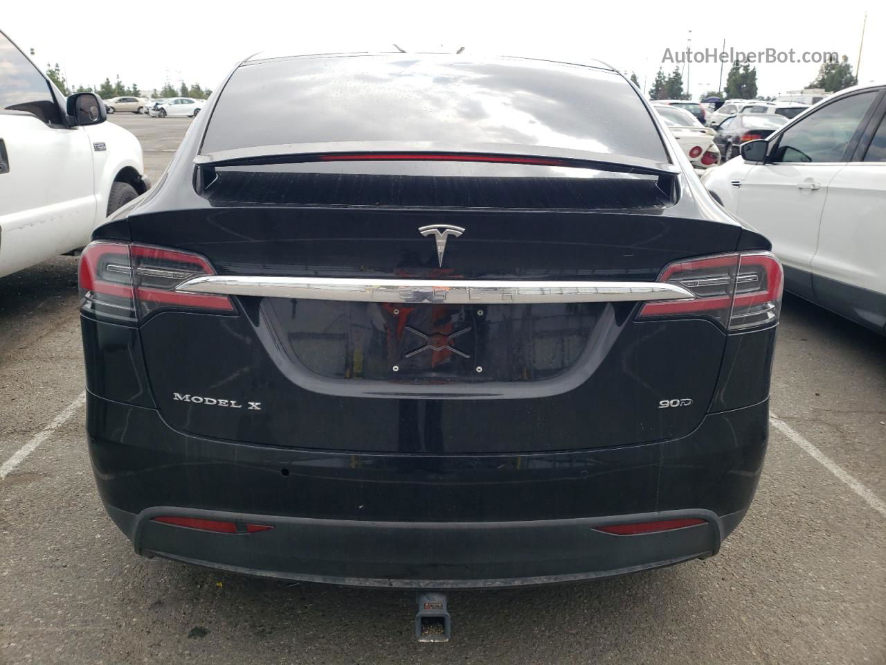 2016 Tesla Model X  Black vin: 5YJXCBE20GF002578