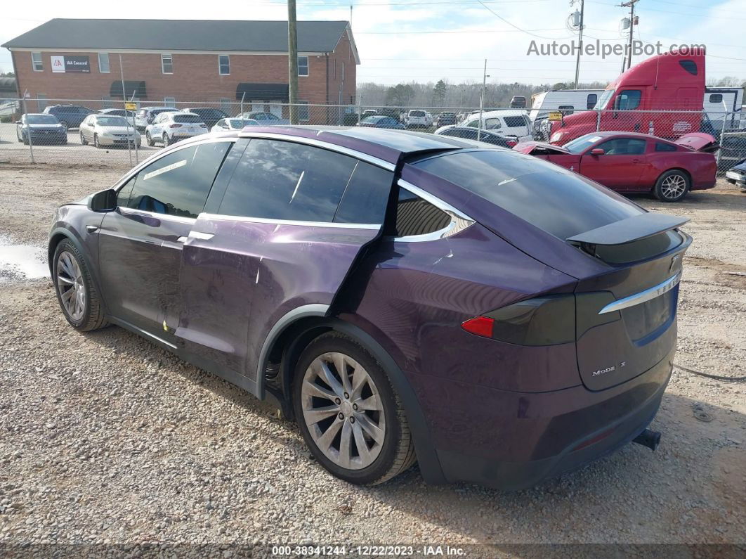 2016 Tesla Model X 60d/70d/75d/90d/p100d Purple vin: 5YJXCBE20GF026699