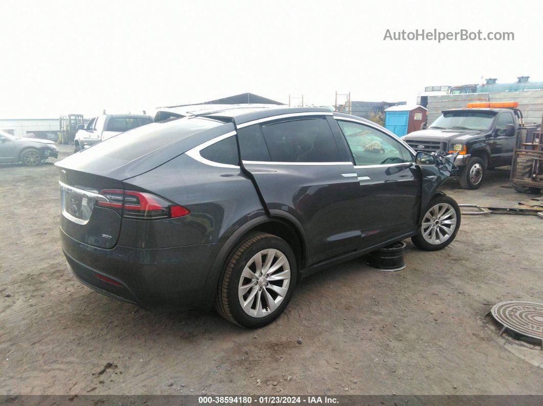 2016 Tesla Model X 60d/70d/75d/90d/p100d Gray vin: 5YJXCBE21GF004811