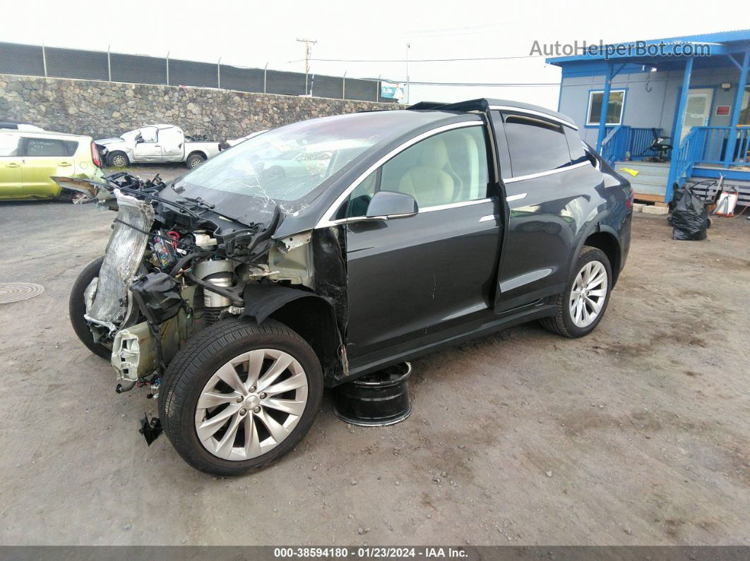 2016 Tesla Model X 60d/70d/75d/90d/p100d Gray vin: 5YJXCBE21GF004811