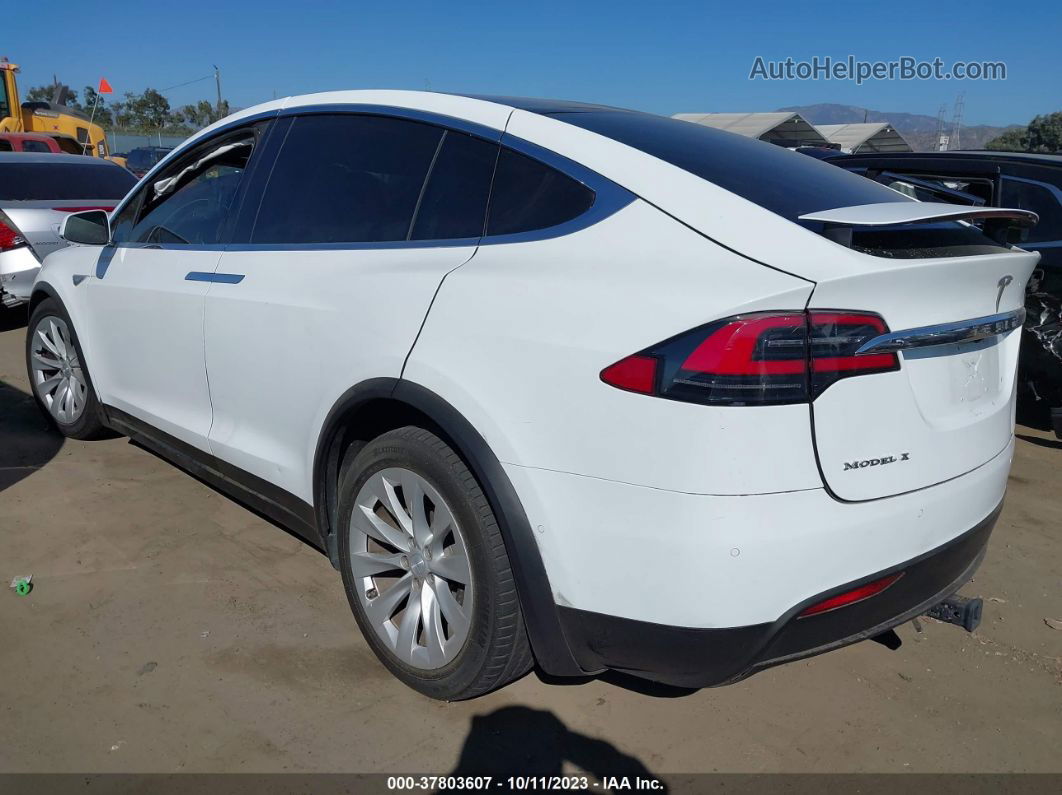 2016 Tesla Model X 70d/90d/75d/60d/p100d White vin: 5YJXCBE21GF010902