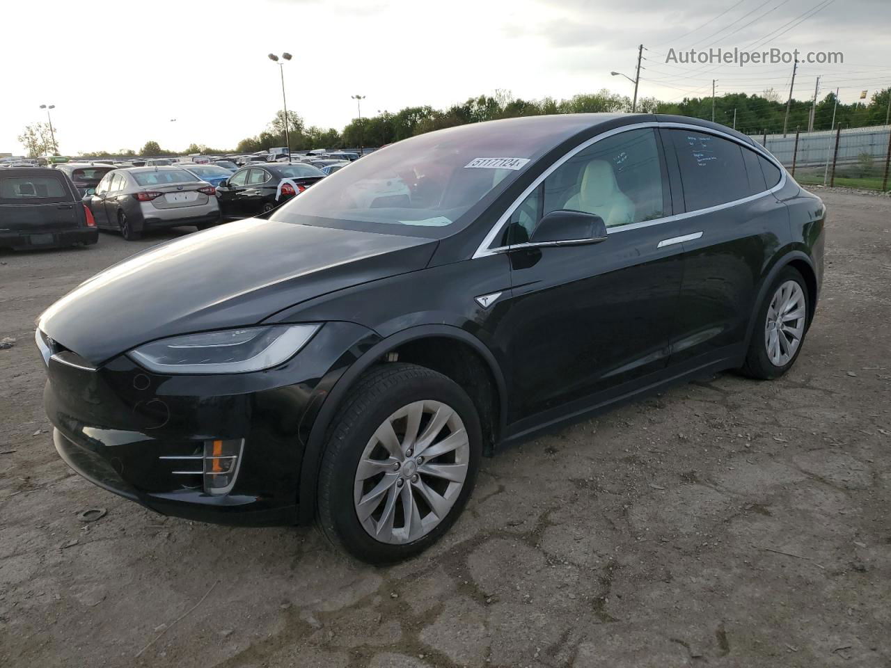 2016 Tesla Model X  Black vin: 5YJXCBE21GF014173