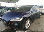 2016 Tesla Model X Dark Blue vin: 5YJXCBE21GF019132