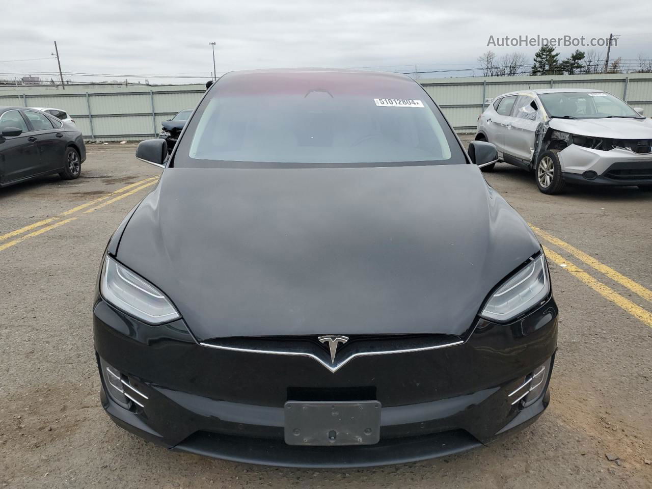 2018 Tesla Model X  Black vin: 5YJXCBE21JF121179