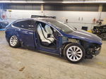 2018 Tesla Model X  Blue vin: 5YJXCBE21JF142646