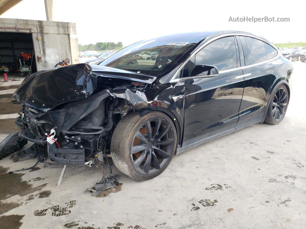 2021 Tesla Model X  Black vin: 5YJXCBE21MF325100