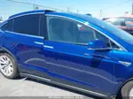 2016 Tesla Model X 70d/90d/75d/60d/p100d Blue vin: 5YJXCBE22GF002663