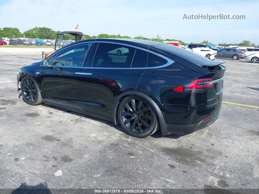 2016 Tesla Model X 60d/70d/75d/90d/p100d Black vin: 5YJXCBE22GF013775