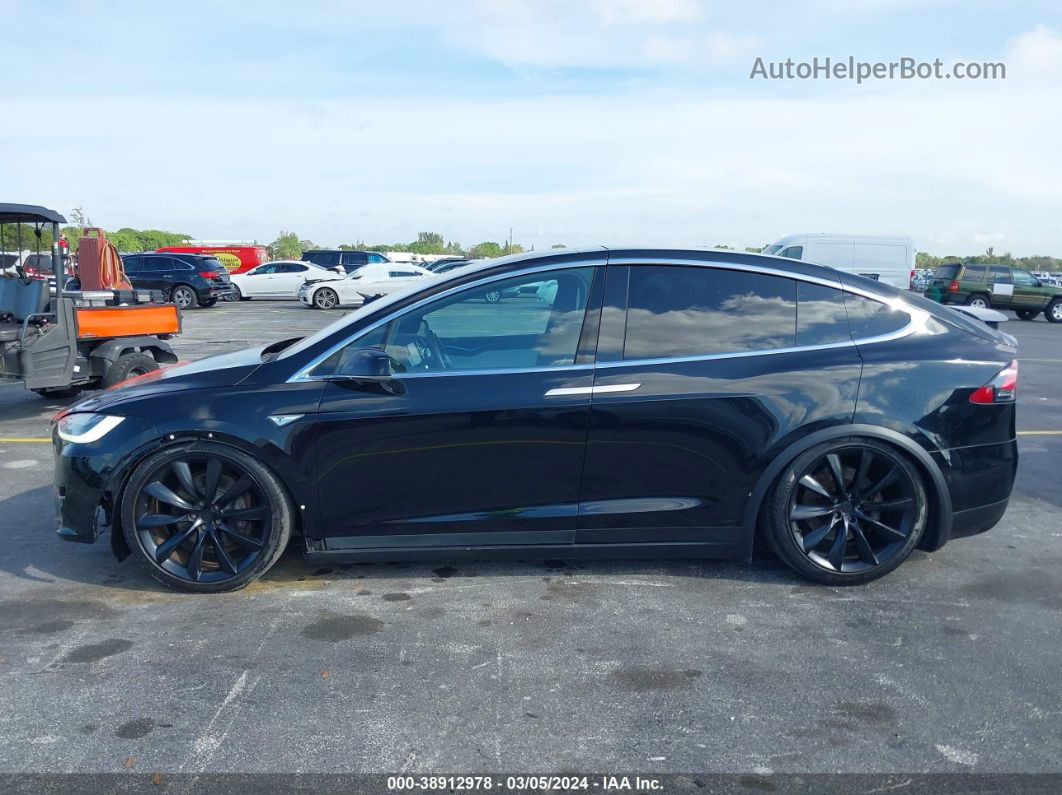 2016 Tesla Model X 60d/70d/75d/90d/p100d Black vin: 5YJXCBE22GF013775