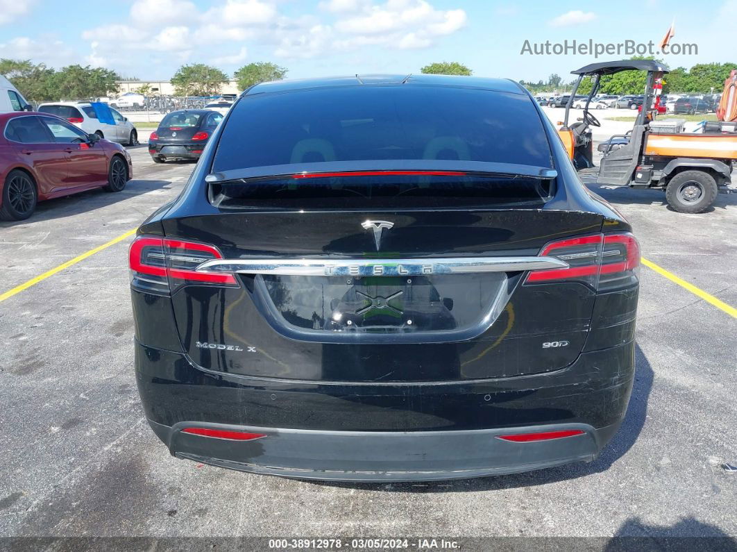 2016 Tesla Model X 60d/70d/75d/90d/p100d Black vin: 5YJXCBE22GF013775