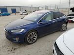 2018 Tesla Model X  Blue vin: 5YJXCBE22JF138296