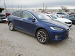 2018 Tesla Model X  Blue vin: 5YJXCBE22JF138296
