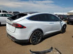 2020 Tesla Model X  White vin: 5YJXCBE23LF272379
