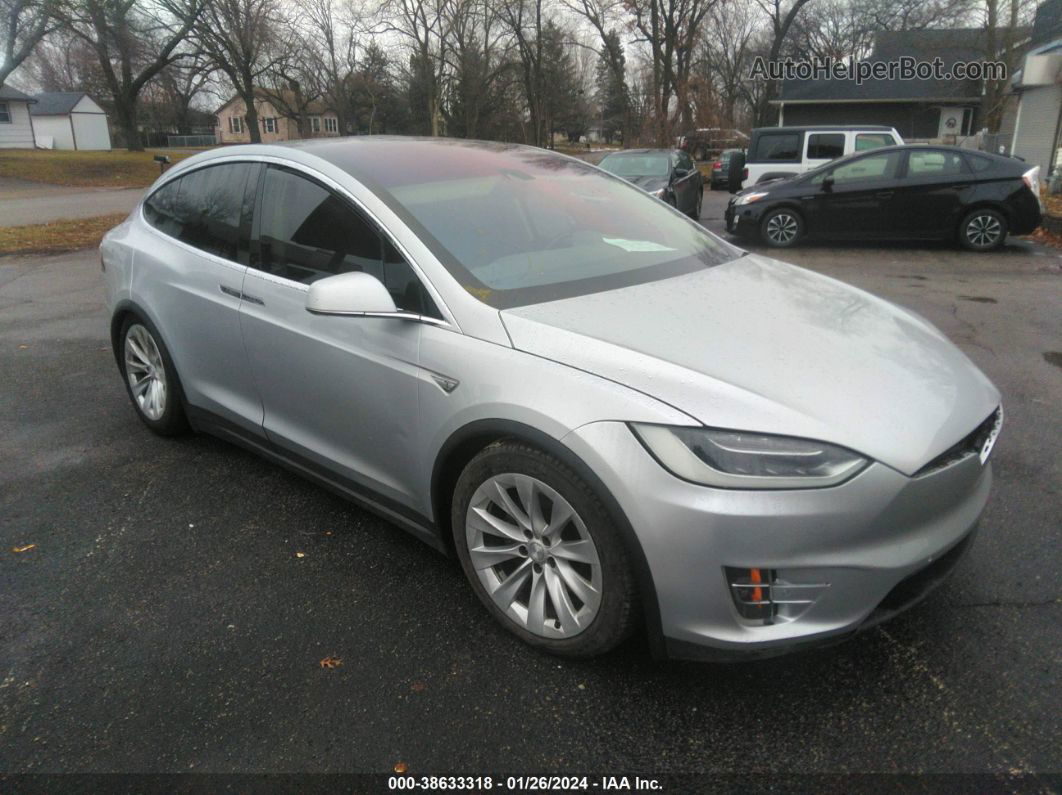 2016 Tesla Model X 60d/70d/75d/90d/p100d Silver vin: 5YJXCBE24GF001658