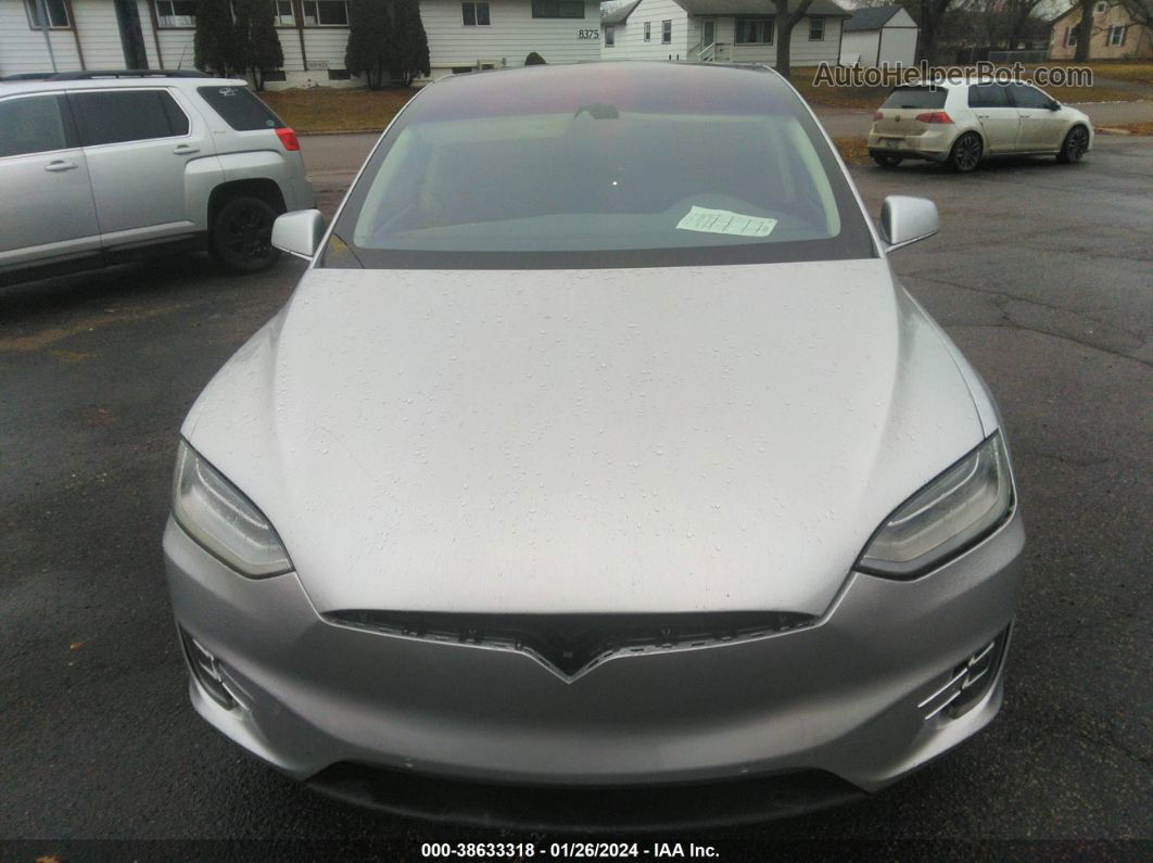 2016 Tesla Model X 60d/70d/75d/90d/p100d Silver vin: 5YJXCBE24GF001658