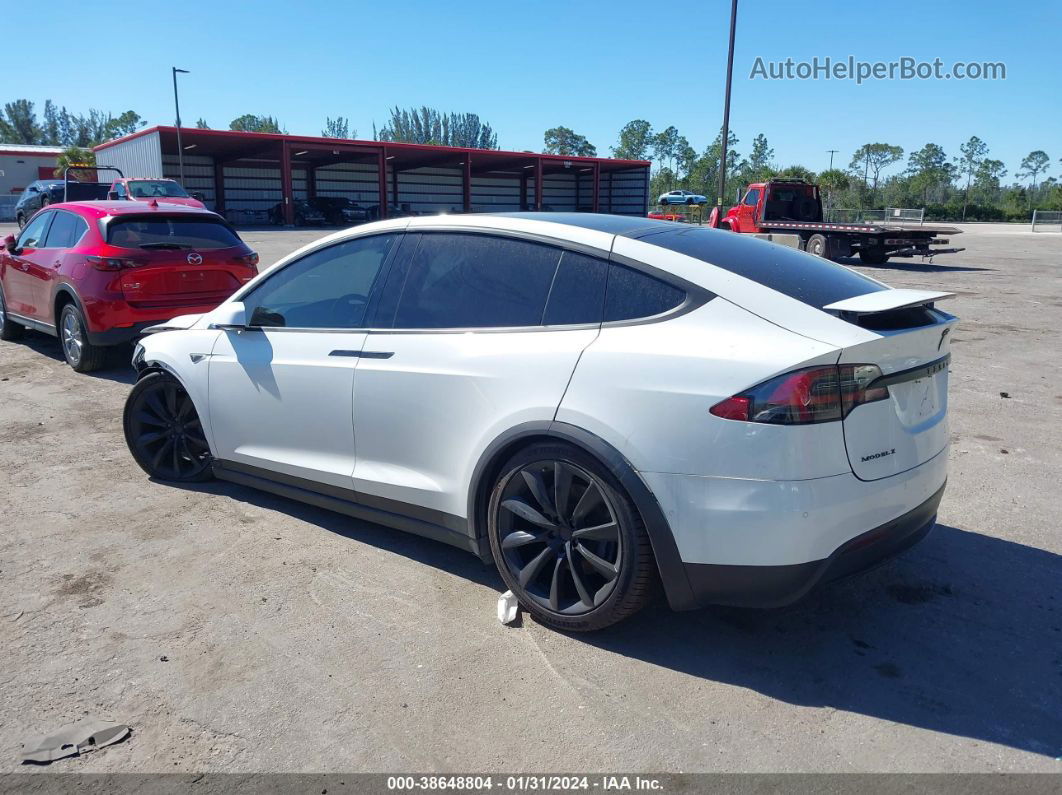 2016 Tesla Model X 60d/70d/75d/90d/p100d White vin: 5YJXCBE24GF013437