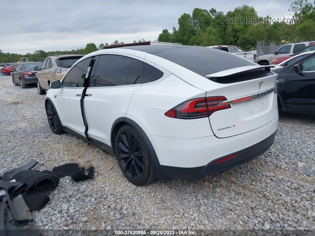 2016 Tesla Model X 70d/90d/75d/60d/p100d White vin: 5YJXCBE24GF020601