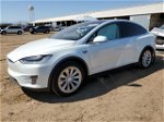 2018 Tesla Model X  White vin: 5YJXCBE24JF135528
