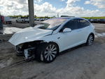 2020 Tesla Model X White vin: 5YJXCBE24LF247233