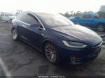 2016 Tesla Model X 60d/70d/75d/90d/p100d Blue vin: 5YJXCBE25GF009204