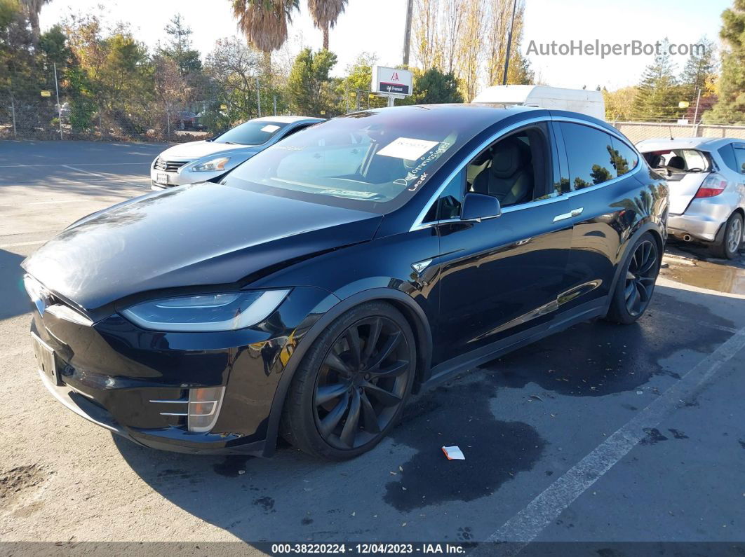 2016 Tesla Model X   Черный vin: 5YJXCBE25GF014743