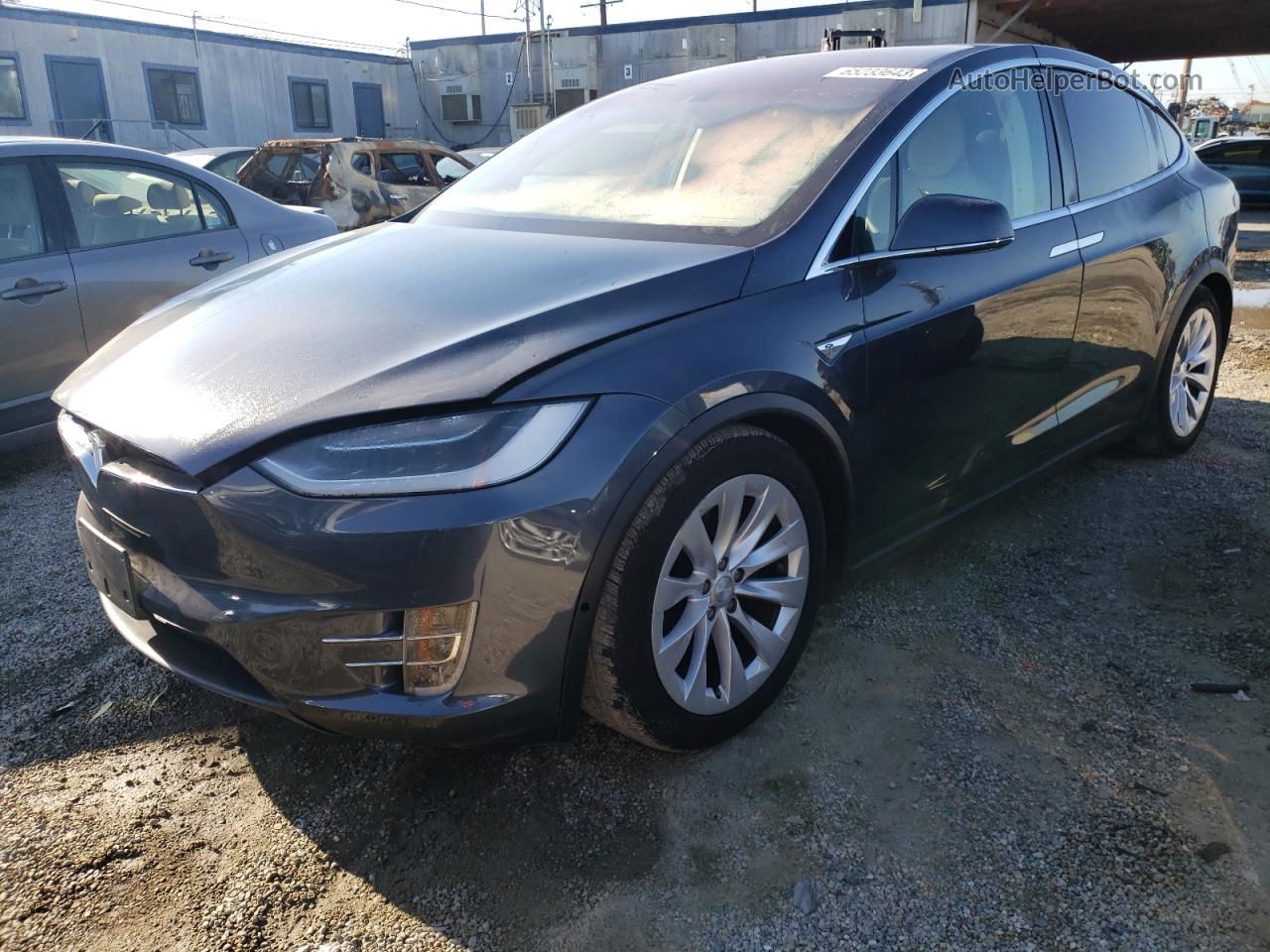 2016 Tesla Model X  Gray vin: 5YJXCBE25GF016752