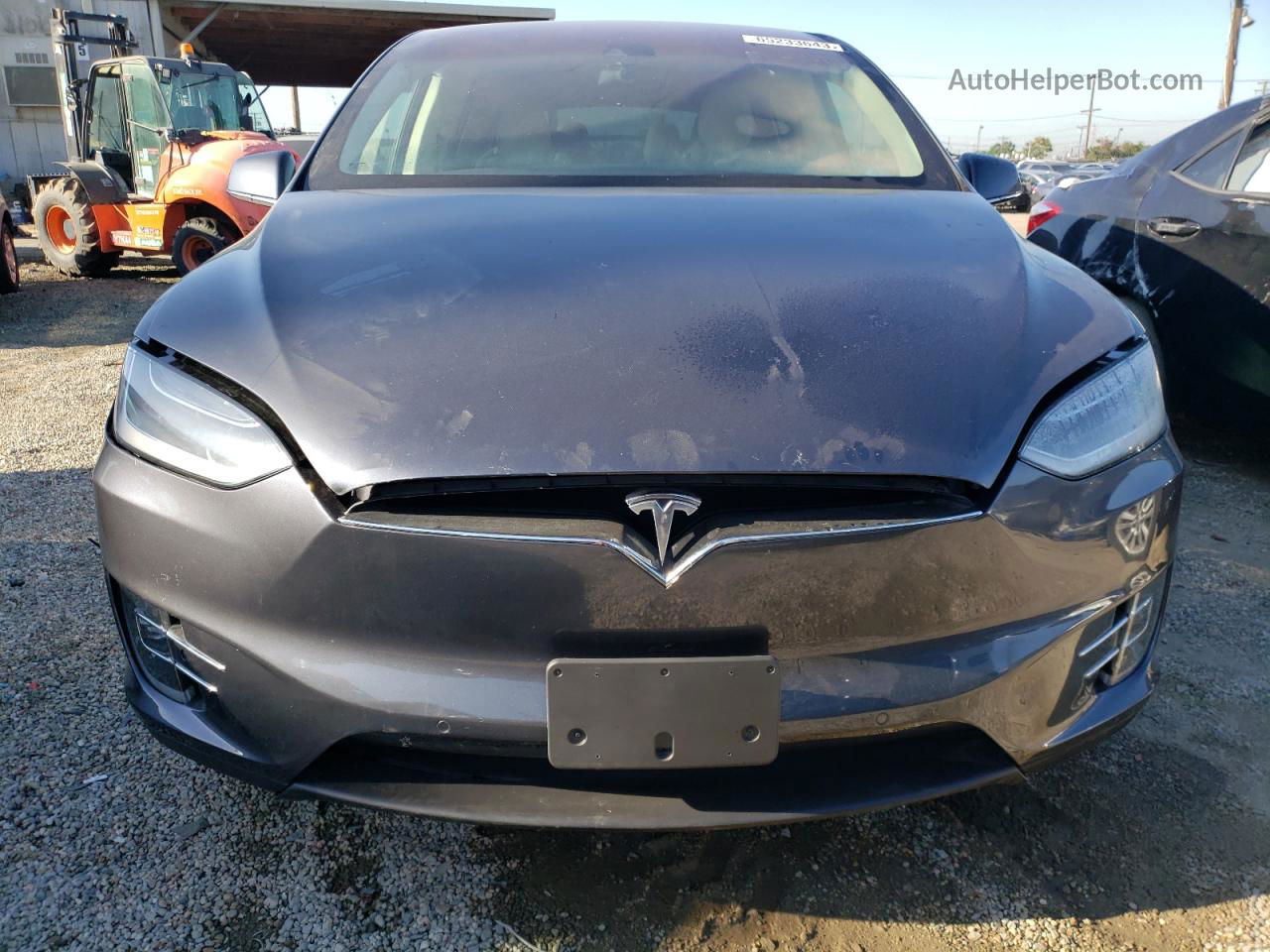 2016 Tesla Model X  Gray vin: 5YJXCBE25GF016752