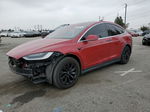 2018 Tesla Model X  Red vin: 5YJXCBE25JF104059