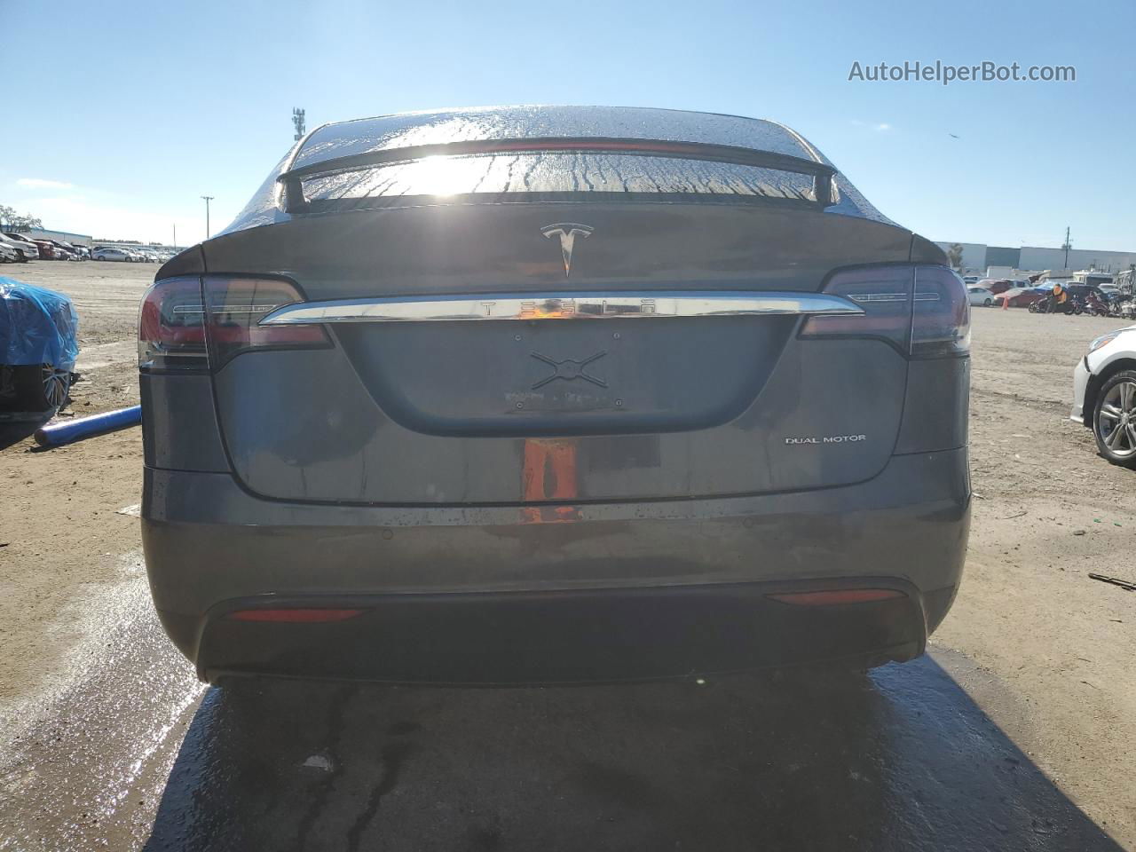 2021 Tesla Model X  Gray vin: 5YJXCBE25MF320448