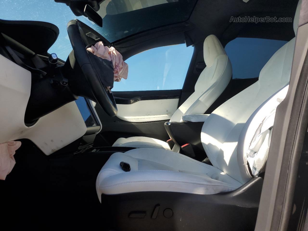 2021 Tesla Model X  Серый vin: 5YJXCBE25MF320448