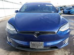 2016 Tesla Model X  Blue vin: 5YJXCBE26GF003380