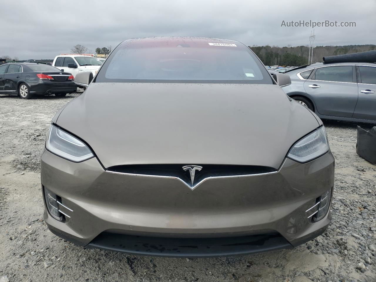 2016 Tesla Model X  Brown vin: 5YJXCBE26GF004769