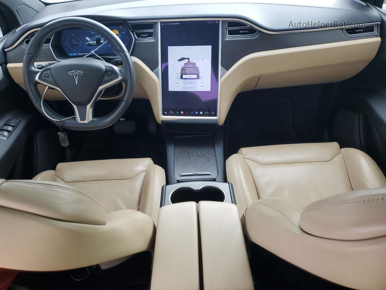 2016 Tesla Model X  Brown vin: 5YJXCBE26GF004769