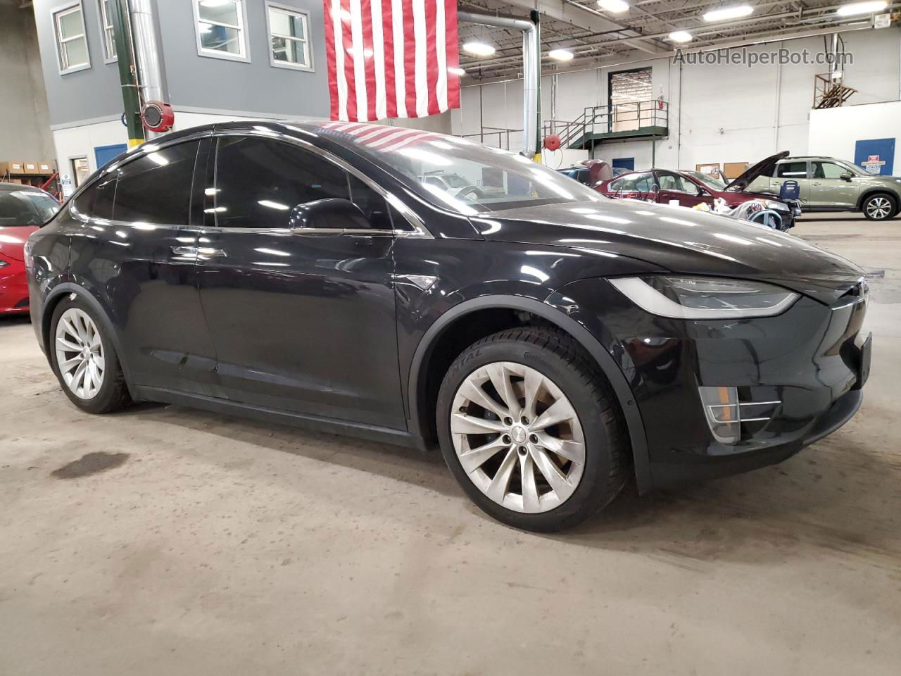 2016 Tesla Model X  Black vin: 5YJXCBE26GF006585