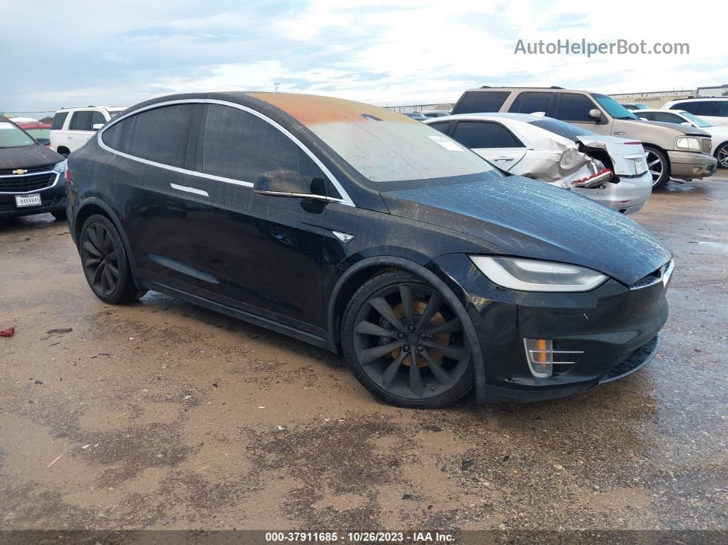 2016 Tesla Model X   Черный vin: 5YJXCBE26GF012175
