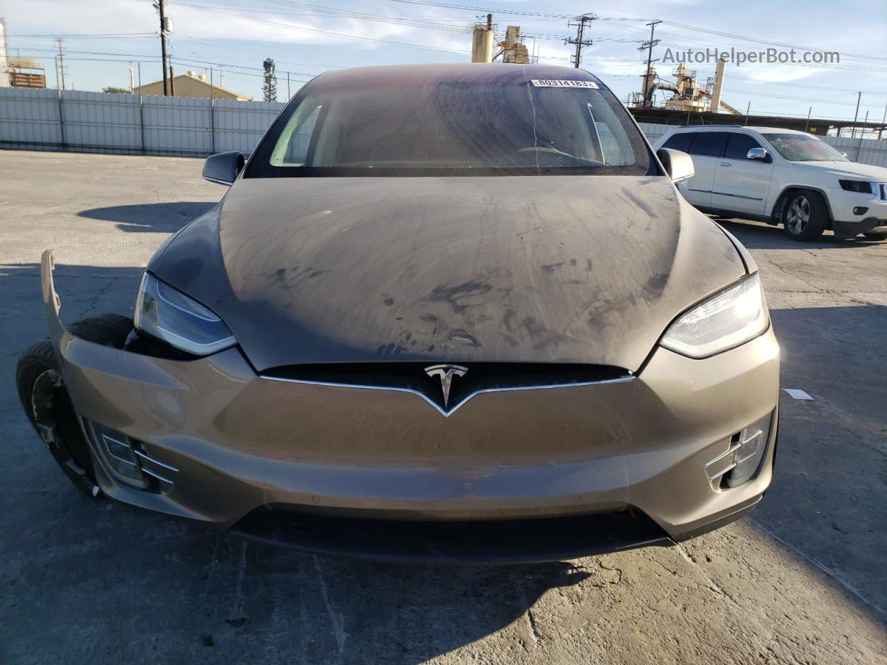 2016 Tesla Model X  Brown vin: 5YJXCBE27GF004277