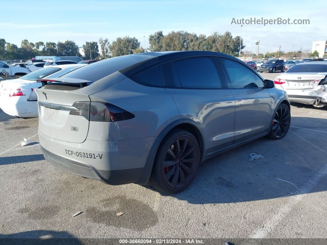 2016 Tesla Model X 60d/70d/75d/90d/p100d Серый vin: 5YJXCBE27GF012234