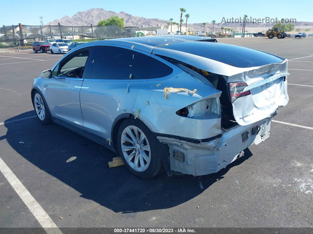 2016 Tesla Model X 70d/90d/75d/60d/p100d Silver vin: 5YJXCBE27GF019152