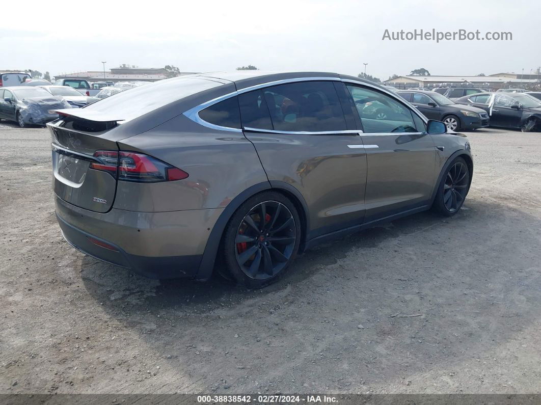 2016 Tesla Model X 60d/70d/75d/90d/p100d Коричневый vin: 5YJXCBE27GF024237